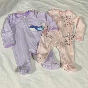 Carter’s Set Of 2 Footies